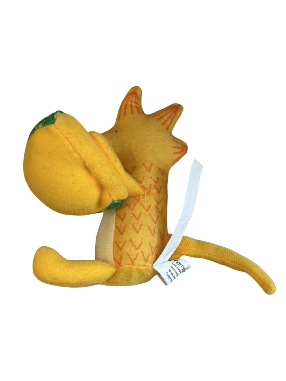 Dragons Love Tacos Mini Doll Plush Toy Figure Yellow Dragon Stuffed Animal